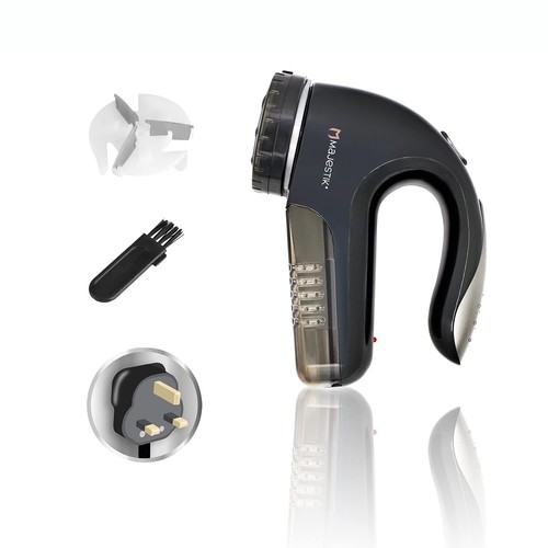 Electric fabric shaver - fabric, black