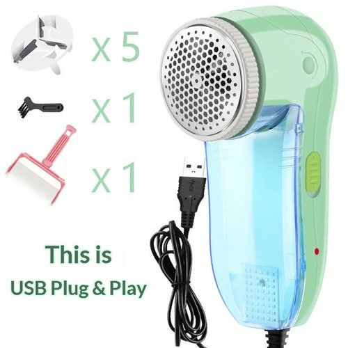 Electric fabric shaver - fabric, lint