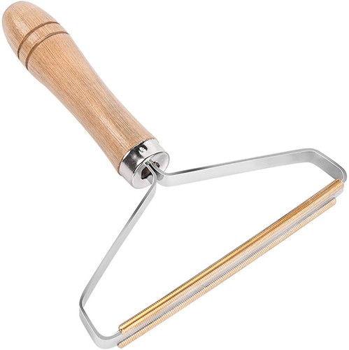 Stainless steel fabric shaver - steel,