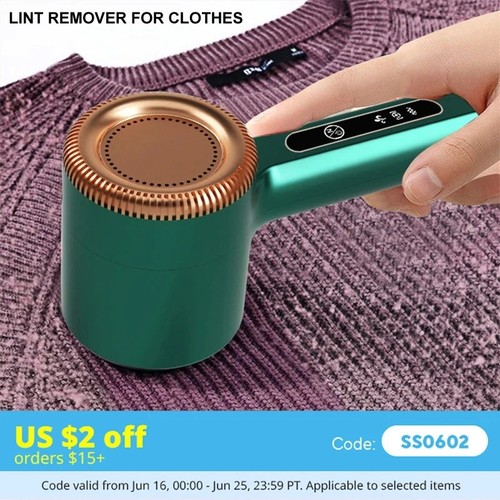 Usb rechargeable fabric shaver - usb,