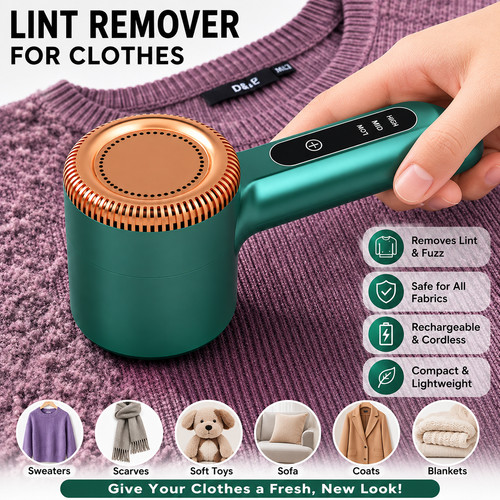 Lint remover for clothes usb - lint,