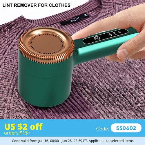 Usb rechargeable electric lint - usb,