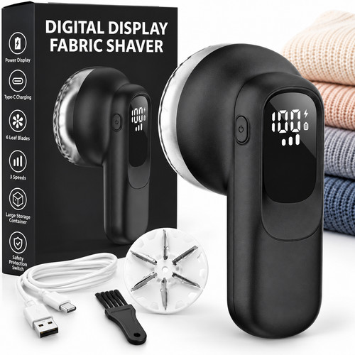 Rechargeable fabric shaver - rechargeable,